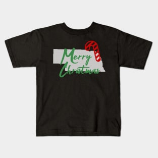 christmas in nebraska ugly sweater Kids T-Shirt